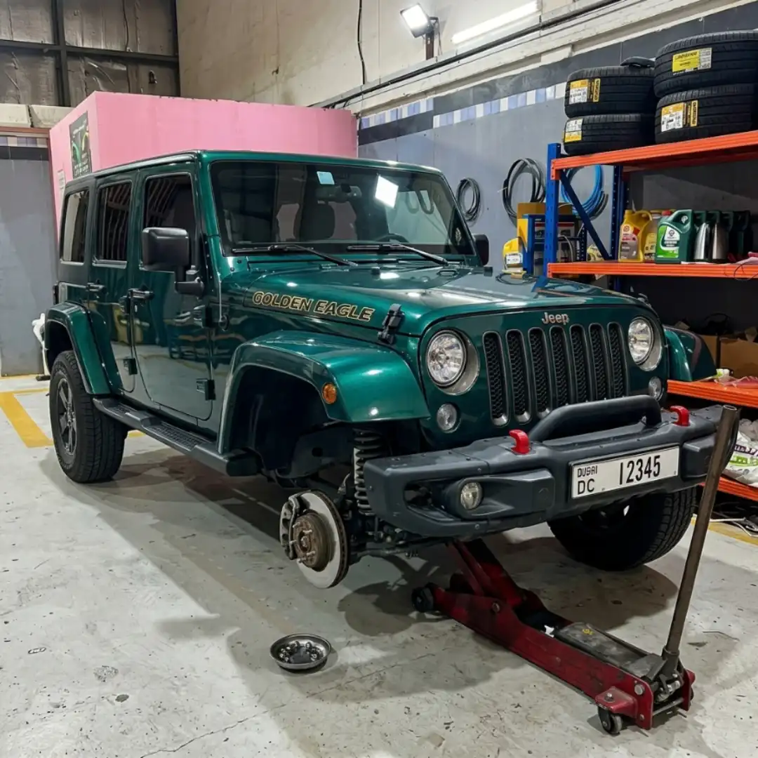 Certified Jeep Repair Serice In Mussafah