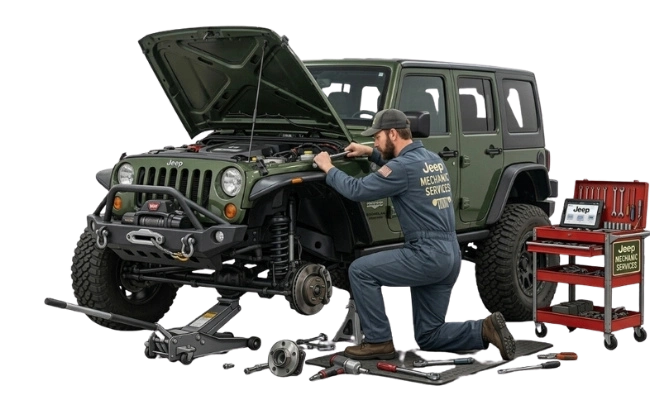Jeep Mechanic Services in Musaffah